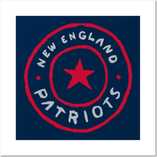 New England Patrioooots 05 Posters and Art